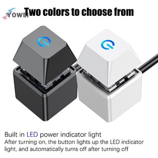YOWEI PC LED PC Vỏ máy tính Nút ngoài Vỏ máy tính Bo mạch chủ Nút chìa khóa cơ Bo mạch chủ Nguồn khởi động bên ngoài VN