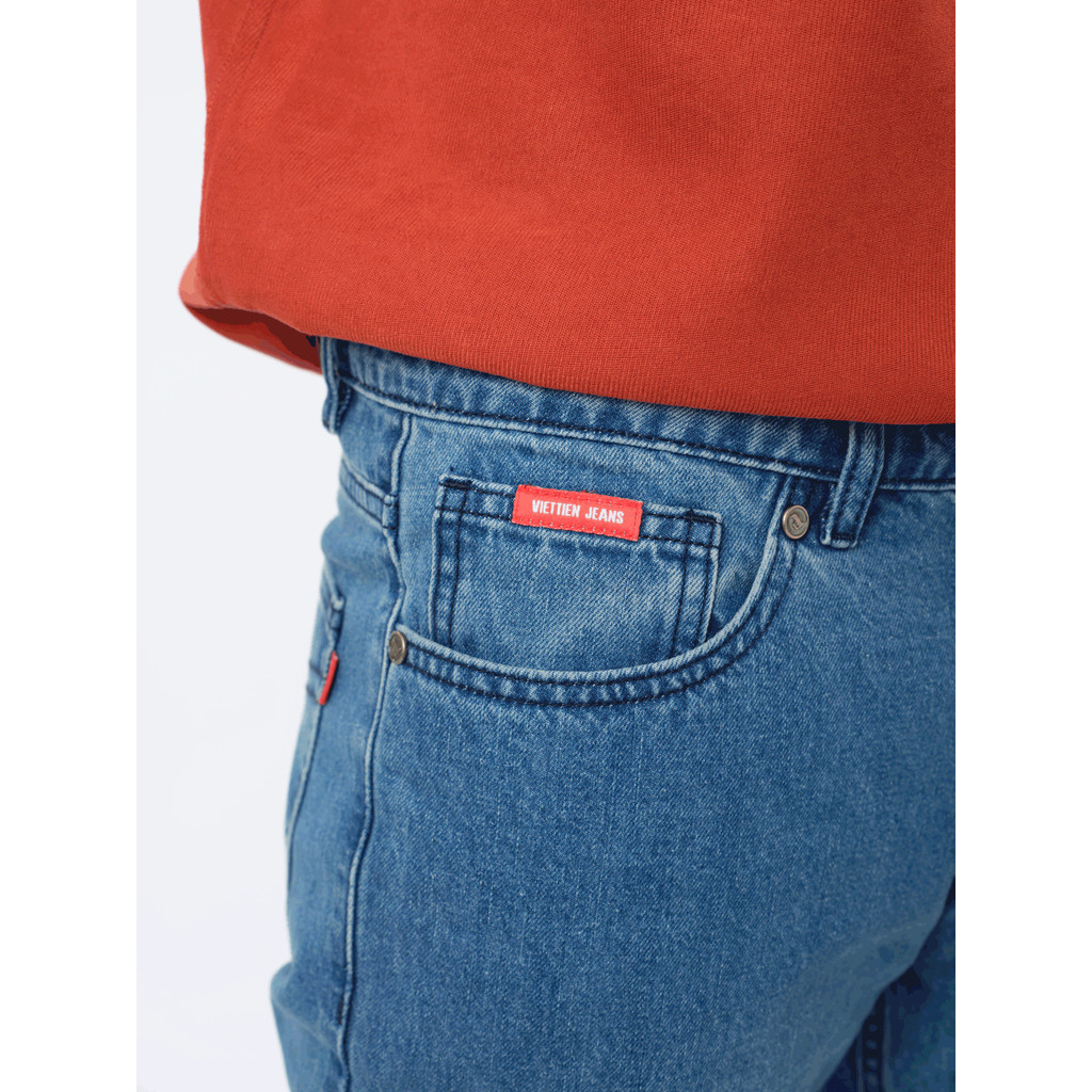 Quần Jean VIETTIEN SMART CASUAL vải Cotton phom REGULAR VT00000433