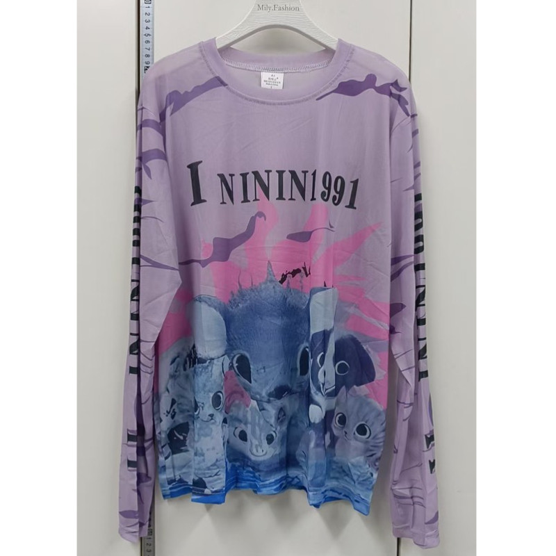 Milyfashion Cổ Tròn Thời Trang Gạc In Chữ Màu Phù Hợp Với Tất Cả Trận Đấu Áo Nữ Bên Ngoài Mặc Thiết Kế Cảm Giác