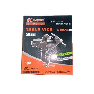 Ê Tô Kapusi Kẹp Bàn Xoay 360°, Thép Nguyên Khối, Chịu Lực Cao, Nhiều Kích Cỡ (50mm K-0072 và 60mm K-0073), BH 12 tháng