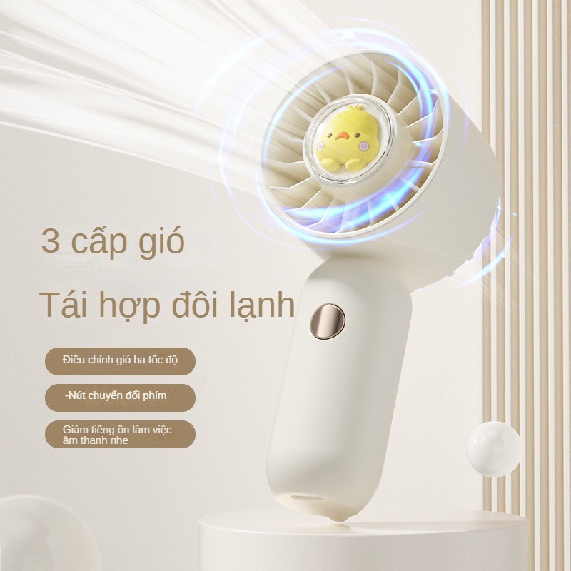 Quạt Cầm Tay Sạc USB Di Động Ký Túc Xá Sinh Viên Bỏ Túi Quạt Văn Phòng Ngoài Trời Mini Cầm Tay Quạt Nhỏ