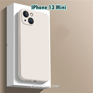 [Phong cách mới] Dành cho IPhone 13 Mini Cover Silicone Full Case Vỏ điện thoại màu trơn cổ điển Vỏ chống bẩn