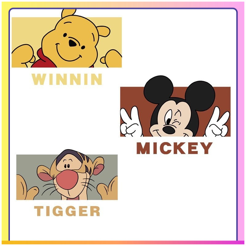 4TIX Nhãn dán Mickey, nhãn dán Winnie the Pooh, nhãn dán chống nước, nhãn dán xe máy, nhãn dán tủ lạnh, nhãn dán xe hơi, nhãn dán tường