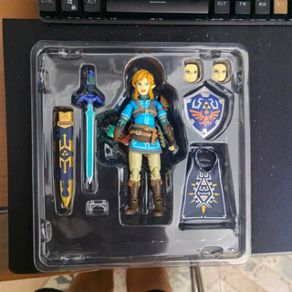 14CM The Legend of Zelda Figma 626 Tears of The Kingdom Link Super PVC Nhân vật hành động