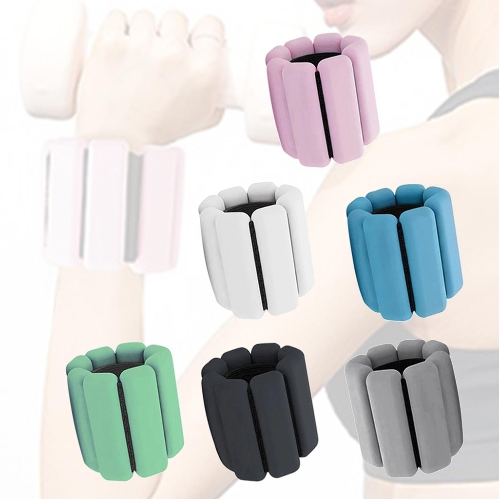 Trọng lượng cổ tay (2 mỗi bộ) Tăng cường Pilates, Đi bộ, Chạy bộ, Tập luyện tại nhà, Barre, Yoga, Khiêu vũ, Tập thể dục