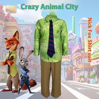 Trang phục hoạt hình phù hợp với nhân vật Nick Fox từ Crazy Animal City