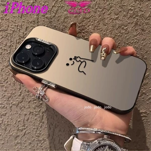 Ốp lưng iPhone Hoạt hình cho 16 15 14 13 12 11 Pro Pro Max 6S 7 8 Plus X XR XSMax SE 2020 2022 Ốp lưng TPU mềm XK0013CYK