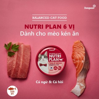 Pate nutri plan nguyên thịt không độn cho mèo 160g nhập khẩu Hàn Quốc hàng chính hãng