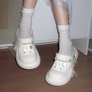 XIXITIAO Sandal Mùa Hè Đế Eva Dành Cho Nữ Kiểu Dáng Bướm Thích Hợp Cho Hoạt Động Ngoài Trời