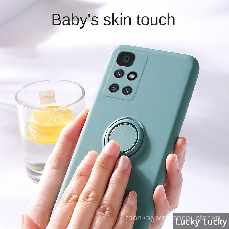 Ốp lưng Redmi NOTE10 4G NOTE10S Note 11 Pro Plus 5G sang trọng, silicone lỏng mềm chống sốc, giá đỡ từ tính, dây đeo, Xiaomi Mi Redmi Note 11 Pro+