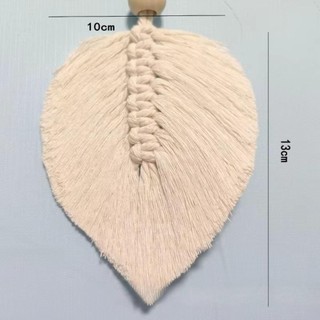 OUSXA Bohemian Treo Tường, Tua Rua Sợi Tự Nhiên Tấm Thảm Macrame, Phong Cách Bohemian 120x75cm Boho Treo Tường Nghệ Thuật Trang Trí Tường