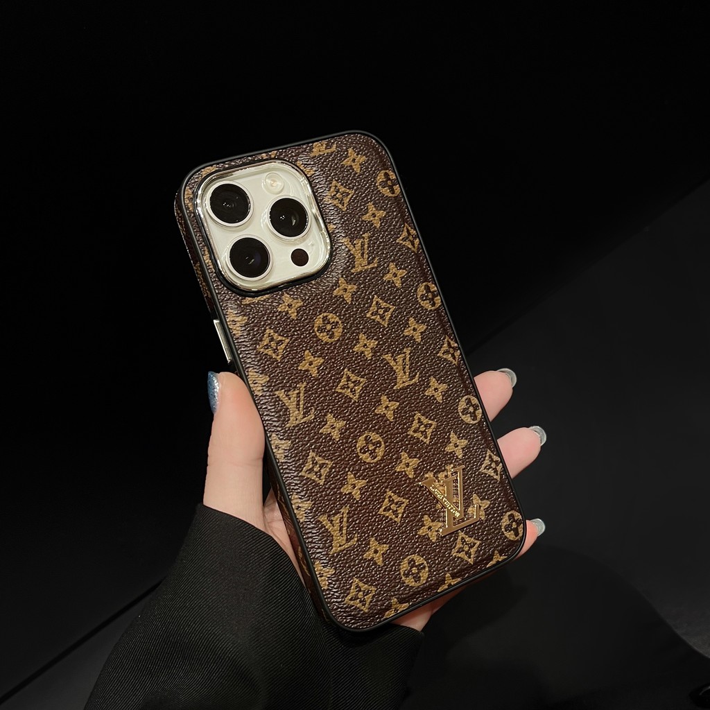 Ốp Điện Thoại Da PU Cao Cấp Cao Cấp Cho iPhone 17PRO MAX 16 PRO MAX 15 Pro Max 14 13 12 Pro Max 14 15 16 PLUS Ốp Điện Thoại Toàn Diện Retro Độc Đáo