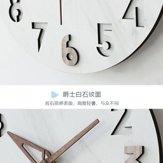 Bắc Âu Không Đục Lỗ Đồng Hồ Tắt Tiếng Treo Tường Đồng Hồ Treo Tường Phòng Ngủ Phòng Khách Đồng Hồ Trang Trí Thời Trang Đồng Hồ Treo Tường Sáng Tạo Độc Đáo
