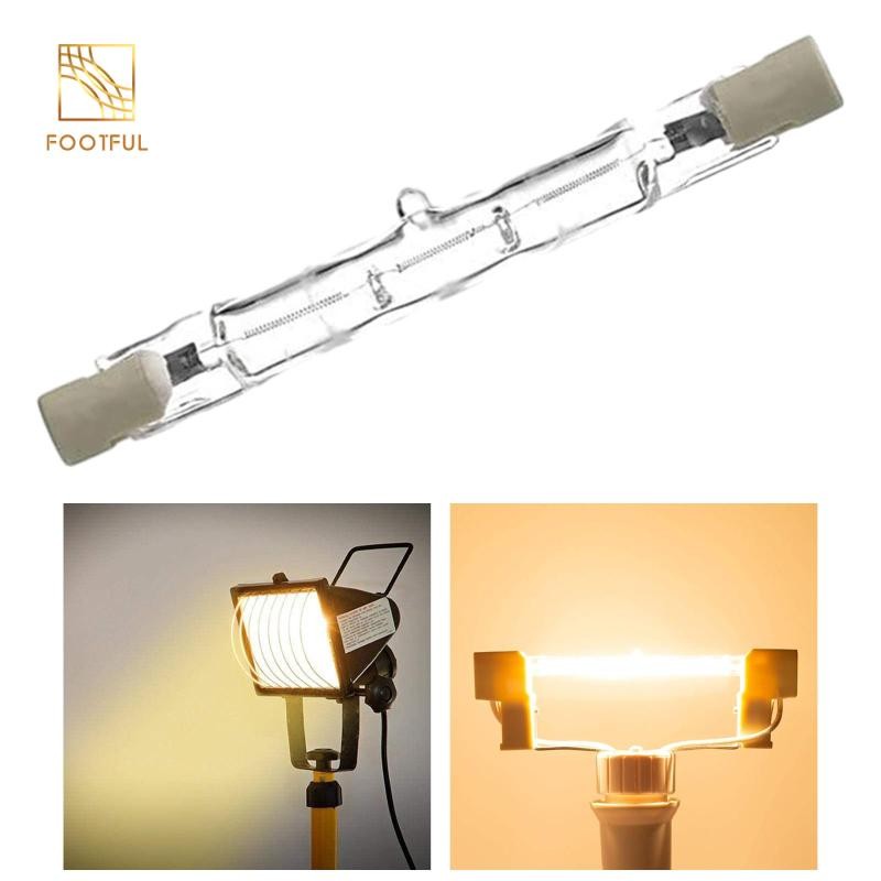 R7S Bóng đèn tuyến tính Halogen Trắng ấm 1000 giờ Tuổi thọ đôi
