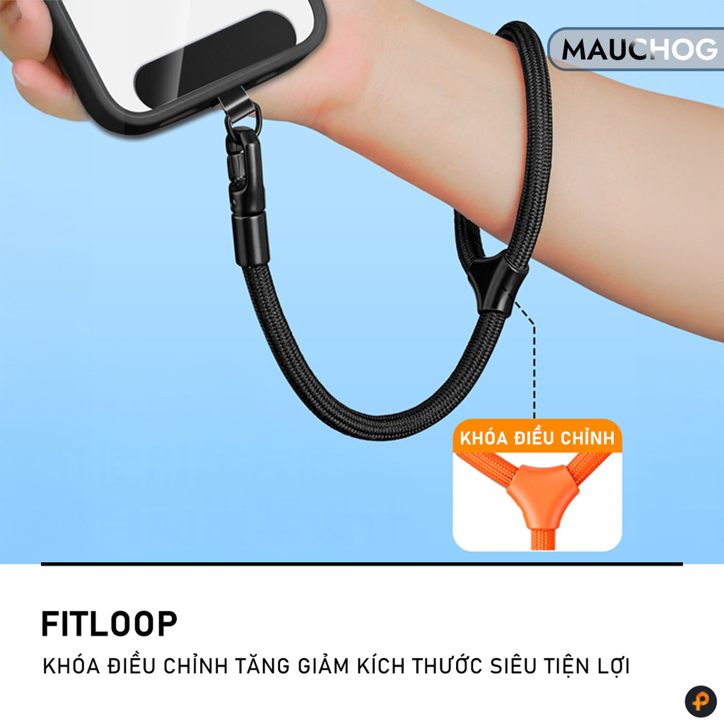 Dây Đeo Tay Điện Thoại Có Điều Chỉnh Kích Thước Cho Điện Thoại iPhone Samsung Xiaomi Huawei Oppo