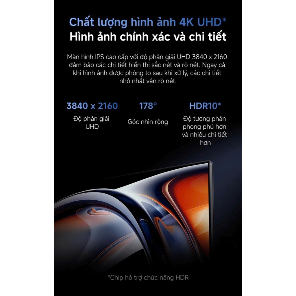 [HOẢ TỐC HCM] Màn hình 27 inch Xiaomi A27UI 4K ELA6221EU - Bảo Hành 3 Năm