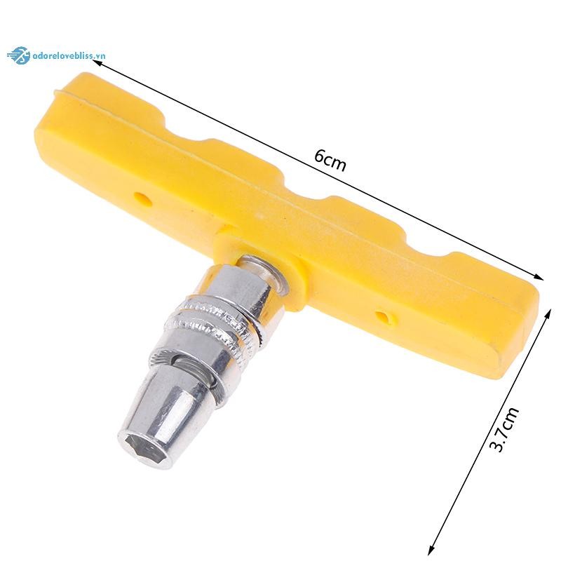 THÊM 1 Miếng Má Phanh Xe Đạp V-Brake Cao Su Xe Đạp Đường Bộ Phanh Miếng Lót Giày Vành Phanh Chống Chịu Lực Phụ Kiện Đi Xe Đạp BSS