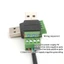 Bộ chuyển đổi đầu cuối vít BTM USB 2 0 A Nam Thiết kế không hàn để mở rộng dữ liệu và ứng dụng DIY cho Insta