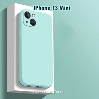 [Phong cách mới] Dành cho IPhone 13 Mini Cover Silicone Full Case Vỏ điện thoại màu trơn cổ điển Vỏ chống bẩn