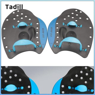 Mái chèo bơi Tadill, tay tập bơi có dây đeo điều chỉnh, tay bơi