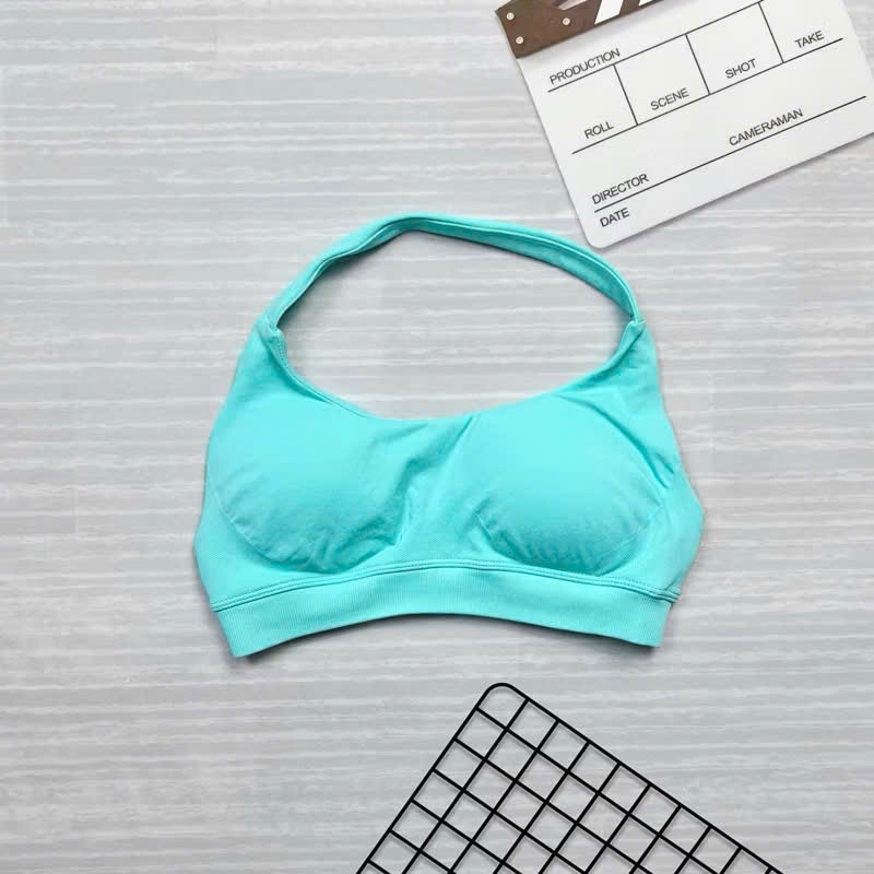 Áo Bra Yếm Tập Gym,Yoga Yếm Chất Dệt Kim Co Giãn 4 Chiều GB233