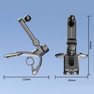 Giá đỡ lỗ thông hơi ô tô treo Hỗ trợ khớp 17mm cho giá đỡ điện thoại Đảm bảo ổn định và xoay 360 độ Lắp đặt an toàn