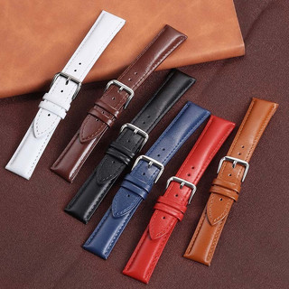 Dây đeo đồng hồ da thật không thấm nước 12-24mm Kích thước đầy đủ 12 13 14 15 16 17 18 19 20 21 22 23 24mm Dây đeo đồng hồ da bò Dây đeo đồng hồ đeo tay nam nữ