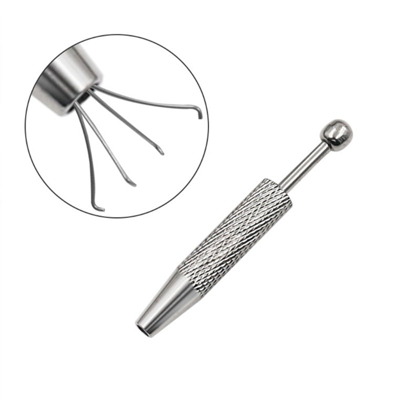 Phẩu Thuật Thép Chuyên Nghiệp FF - Pusher Quad Prong Cho Hạt Nhỏ