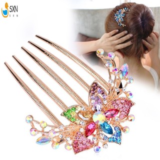 Lược Tóc Phong Cách Hàn Quốc Mũ Đội Đầu Lấp Lánh Với Kim Cương Giả Nhiều Màu Sắc Cho Phù Dâu Cưới Hẹn Hò Mua Sắm