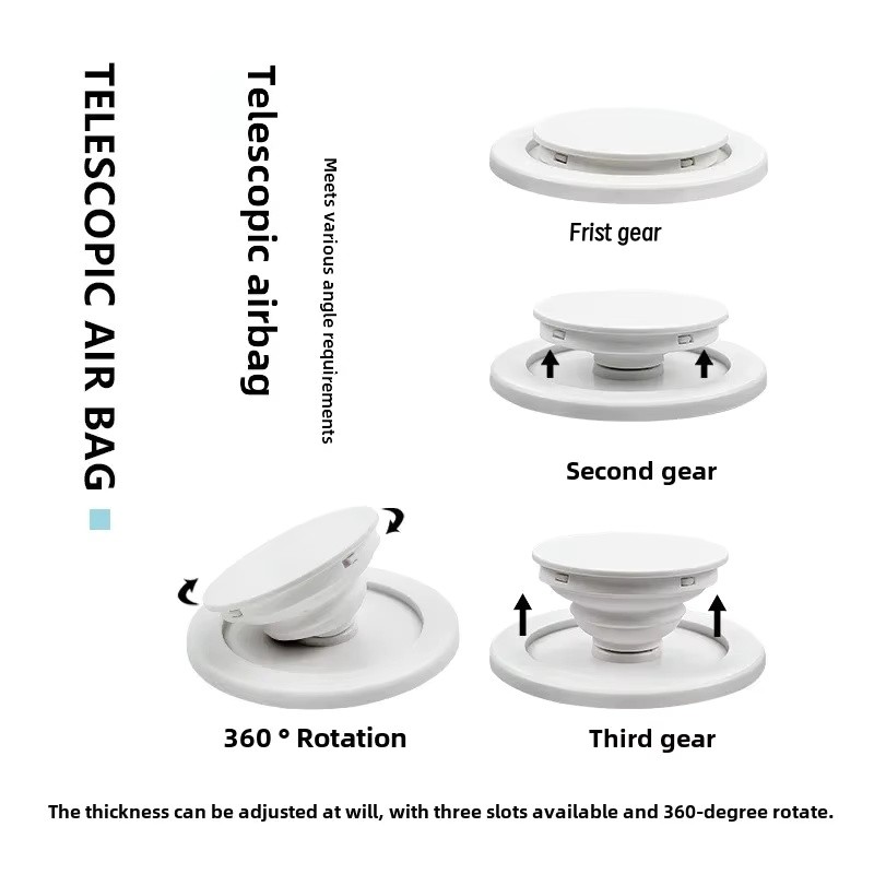 Giá đỡ điện thoại di động gấp từ tính Socket Hỗ trợ vòng an toàn Giá đỡ mở rộng ngón tay