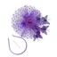 Mya Thời Trang Fascininator Đám Cưới Mũ Đính Hạt Thiết Kế Bướm Ngọc Trai Giả Chi Tiết Kẹp Tóc Cho Cô Dâu Tạo Kiểu