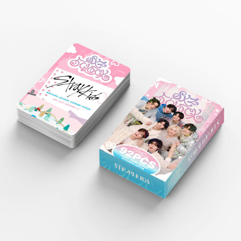 LINXX 92 Chiếc Đi Lạc Trẻ Em Quạt Họp Lomo Thẻ Bộ Kpop Sưu Tập Photocards HD Hình Ảnh Quạt Bộ Sưu Tập Merch Thẻ Giao Dịch