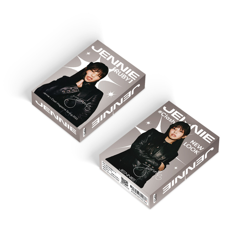 LINXX 55 Chiếc Blackpink Jennie Kim Selfie Lomo Cards HD Hình Ảnh Kpop Laser Photo Cards Bộ Sưu Tập Quạt Hàng Hóa Sưu Tập