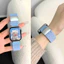 Dây đeo thay thế vòng bện từ tính Nylon cho Huawei Watch Fit 4 5 Pro Dây đeo thoải mái có thể điều chỉnh cho Huawei Watch Fit 3 Fit 2 1 Vòng đeo tay