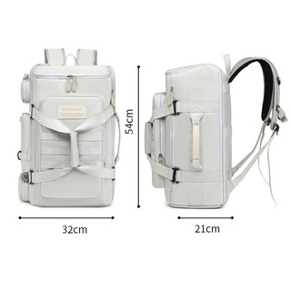 Ba lô du lịch HOBBYIN, Túi tập thể dục sức chứa lớn nhiều túi, Túi hành lý chống nước tách khô ướt thể thao