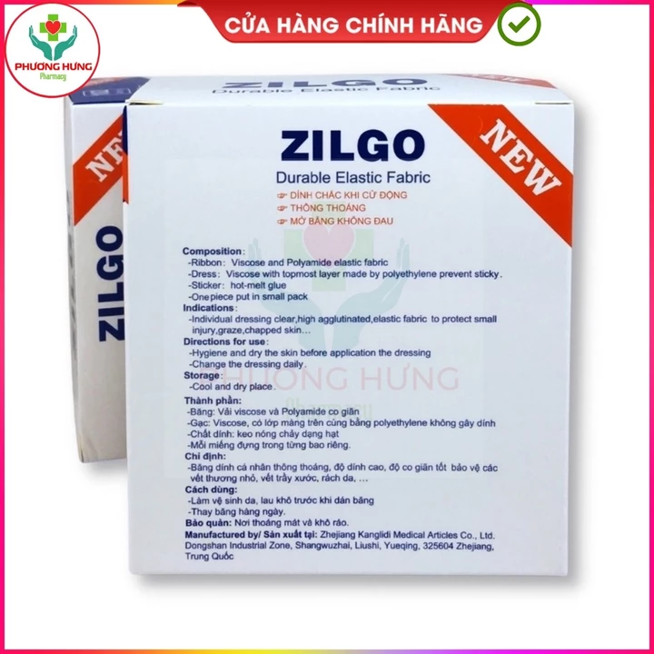 Miếng Băng dán cá nhân ZILGO Ego Dán Vết Thương