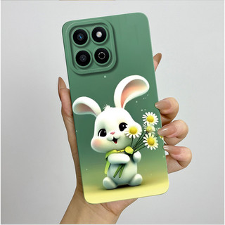 Dành Cho Honor X7c 2024 Ốp Lưng ALT-LX2 ALT-NX1 Vỏ Silicon Thẩm Mỹ Hoa Bướm Xinh Đẹp Chống Sốc TPU Mềm Mờ Cản Cho Honor 200 Vỏ Thông Minh