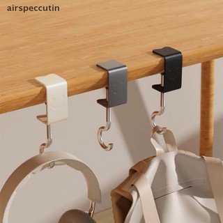Airspecutin Túi Không Đục Lỗ Móc Bàn Học Sinh Túi Bên Túi Đựng Túi Xách Đa Năng Móc Bàn EN