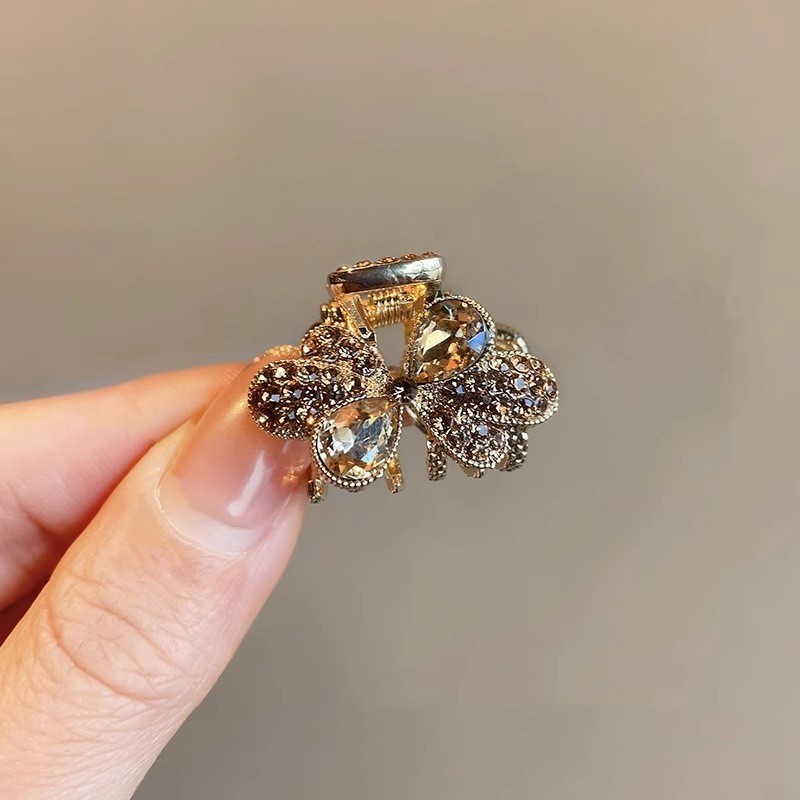 MAUROPOLI [Sẵn sàng] Kẹp tóc nơ Hàn Quốc Kẹp tóc nhỏ Kẹp bên cô gái Kẹp nhỏ Kẹp tóc phía trước Kẹp tóc phía trước Mũ đội đầu
