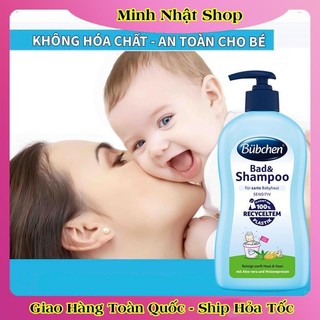 Bộ Sữa Tắm Gội, Kem Dưỡng Da, Kem Hăm Cho Trẻ Sơ Sinh Bubchen 400ml - Nội địa Đức Đủ Bill