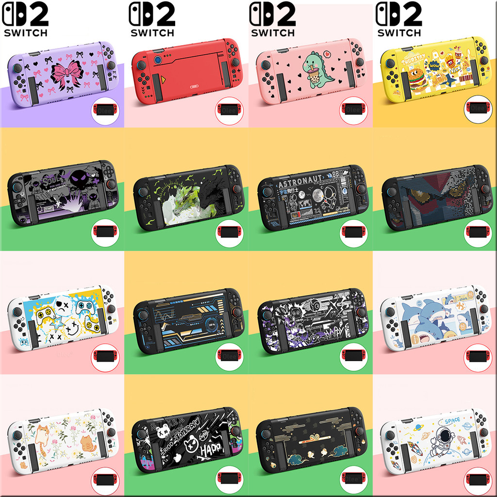 Vỏ nhựa TPU mềm có thể gắn được cho Nintendo Switch 2 Only (2025 ...