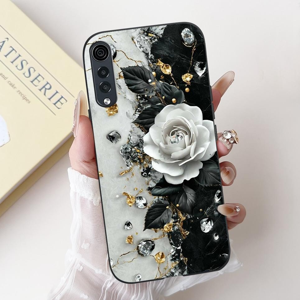 Họa Tiết Thời Trang Hoa Thú Đáng Yêu Vỏ Cho LG Velvet / Velvet 5G UW Vỏ Điện Thoại Matte Mềm Lỏng Silicon