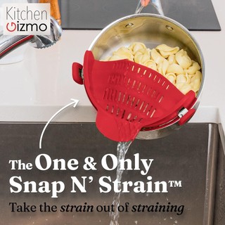 Dụng Cụ Lọc Nồi Silicon Snap N Strain Dụng Cụ Lọc Pasta Kẹp Có Thể Điều Chỉnh Cho Nồi Chảo Và Bát Dụng Cụ Lọc Nhà Bếp Lớn Màu Đỏ 1 Bộ silicone chống trượt thay thế nhỏ gọn dễ làm sạch