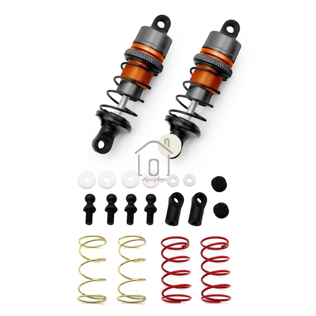 1 Cặp Giảm xóc RC 1 / 10 Giảm xóc RC Xe điều khiển từ xa Xe đua phẳng Drift Car (67mm)