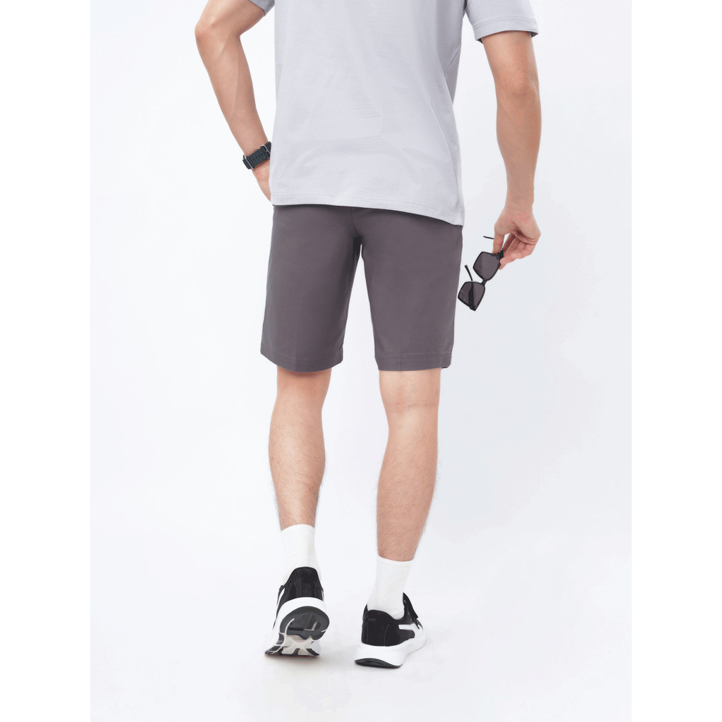 Quần Short Khaki VIETTIEN SMART CASUAL vải Cotton phom REGULAR FIT VT00000449