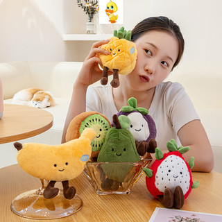 PLUS✨Chất lượng cao✨Trái Cây Vui Vẻ Sang Trọng Đồ Chơi Dâu Tây Dễ Thương sầu riêng Chuối Kiwi Dưa Hấu Lê Sang Trọng Đồ Chơi Trẻ Em Ngày Lễ Thứ Quà Tặng Cặp Đôi Tốt Nghiệp Quà Tặng Halloween Sang Trọng Quà Tặng