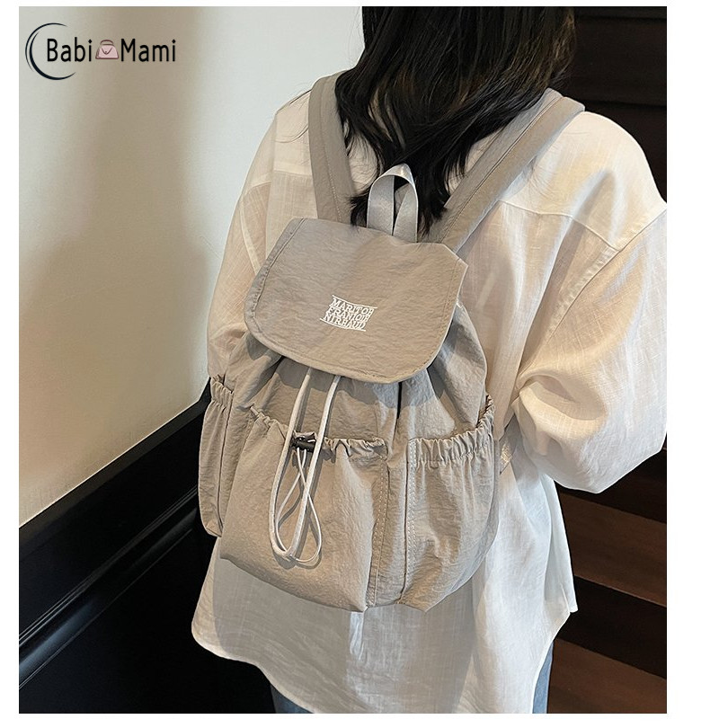 Babi Mami Ba lô đa chức năng Nylon dây rút đóng cửa có thể điều chỉnh ...