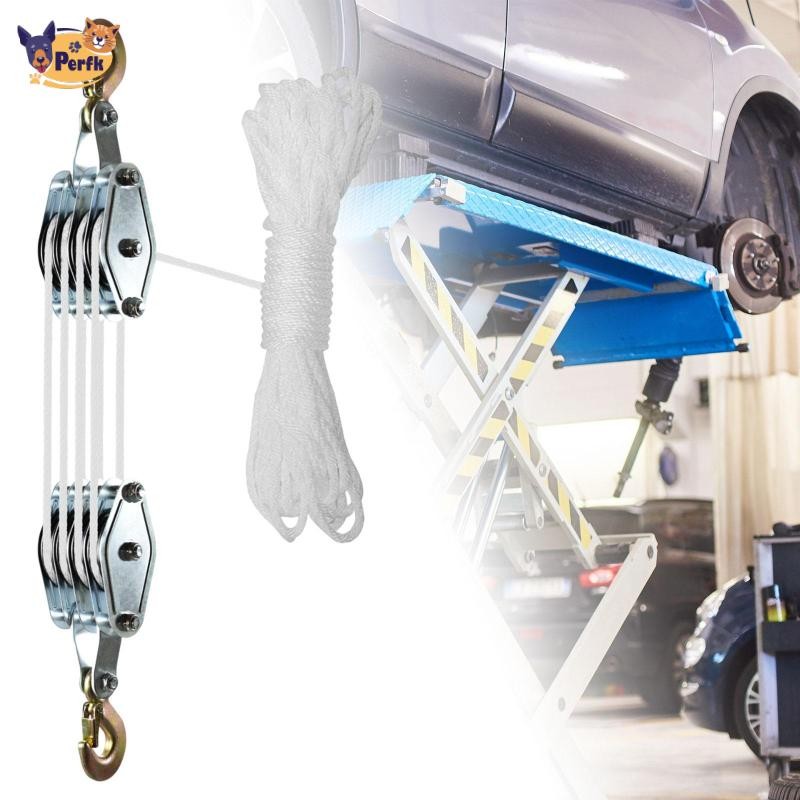 Palăng ròng rọc Tiết kiệm nhân công di động Khối nhỏ gọn và hệ thống ròng rọc giải quyết