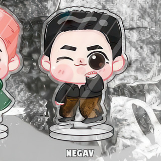 Mô hình standee 3-5CM chibi mini ATSH Anh trai say hi Catch me if you can Wrighthanoi