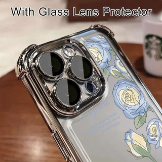 Ốp Lưng Tulip Lãng Mạn Cho Realme 5 5S 5i 6i 8 8s 9i 14T 14X 13 14 Pro + 13 Plus GT Neo 7 2T Trong Suốt Bảo Vệ Toàn Diện Vỏ Mềm Chống Sốc